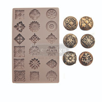 Silikonimuotti - 20x13 cm - Prima Re-Design - Curio Trinkets