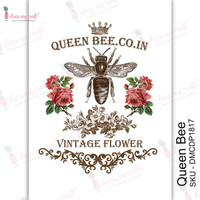 Vesisiirtokuva A4 - Queen Bee