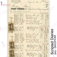 Vesisiirtokuva A4 - Scripted Diaries