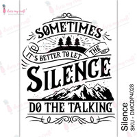 Vesisiirtokuva A4 - Silence 