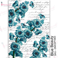 Vesisiirtokuva A4 - Blue Beauty