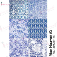 Vesisiirtokuva A4 - Blue Heaven #2