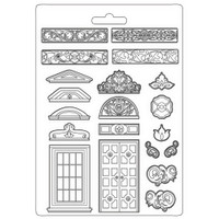 Muotti A4 - Stamperia Soft Mould Casa Granada Greek and Door