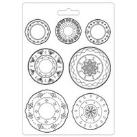 Muotti 15x21 cm - Stamperia Soft Mould Casa Granada Plates