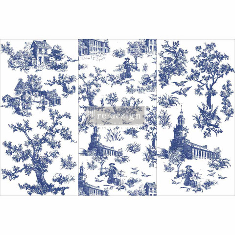 Siirtokuva 30x45 cm - Toile Redesign With Prima Transfer Decor Transfers