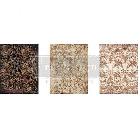 Siirtokuva 30x60 cm - Delicate Lace Redesign With Prima Middy Decor Transfers