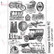 Vesisiirtokuva A4 - Dress My Craft Transfer Me Vintage Elements #2