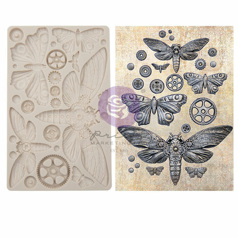 Silikonimuotti 20x13 cm - Finnabair Mecha Moth Moulds