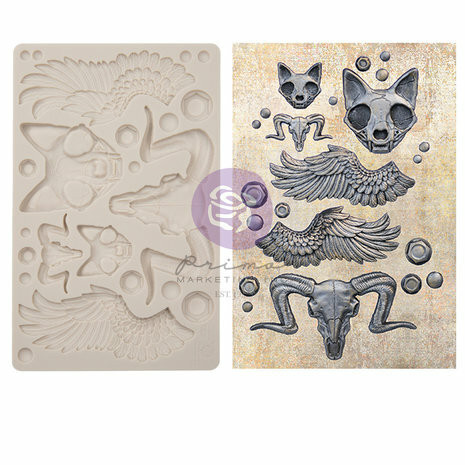Silikonimuotti 20x13 cm - Finnabair Amun and Bast Moulds 