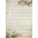 Decoupage-arkki A4 - Stamperia Rice Paper Our Way Manuscript 