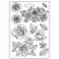 Muotti 15x21 cm - Stamperia Soft Mould Desire Roses