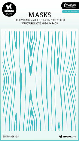 Sabluuna 15x21 cm - Studio Light Wood Grain Essentials Mask