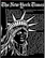 Sabluuna 20x25 cm - Stamperia Thick Stencil Sir Vagabond Aviator Statue of Liberty