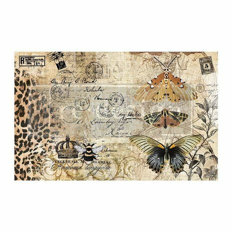 Decoupage-arkki 49x76 cm - Re-Design with Prima Tissue Paper Maaji 