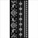 Sabluuna 12x25 cm - Stamperia Thick Stencil Christmas Border Deer 
