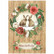 Decoupage-paperi A4 - Stamperia Rice Paper Romantic Home for the Holidays Welcome Home Bunnies