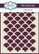 Sabluuna 8x10 cm - Creative Expressions Mini Stencils Fish Scales