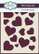 Sabluuna 8x10 cm - Creative Expressions Mini Stencils Scattered Hearts