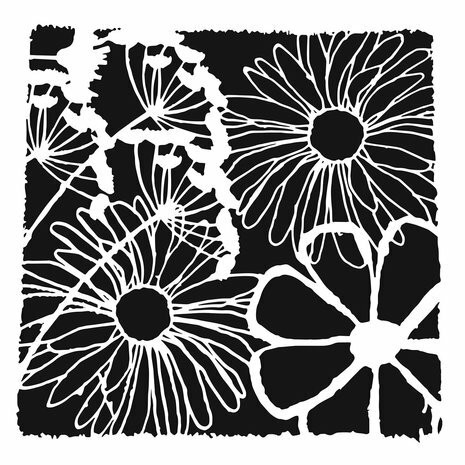 Sabluuna 15x15 cm - The Crafter's Workshop Framed Flowers