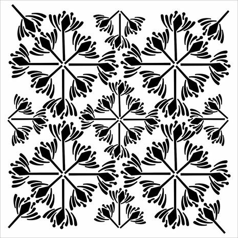 Sabluuna 15x15 cm - The Crafter's Workshop Garden Tile