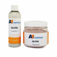 Akryylihartsi 300g, pimeässä hohtava - A1 Creative Glow