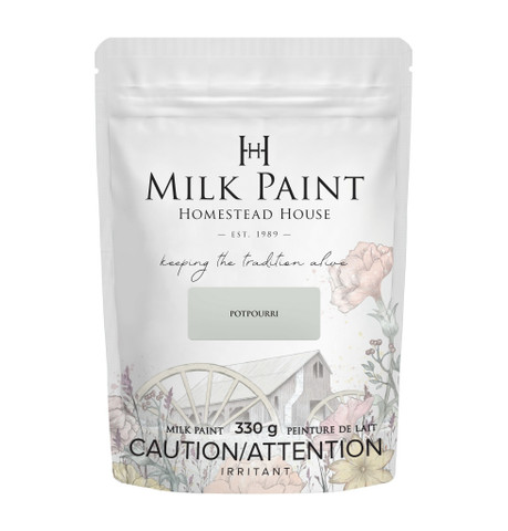 Maalijauhe - Milk Paint HH Potpourri - Koristeellisenvihreä