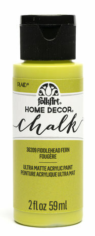 Kalkkimaali kirkkaanvihreä - FolkArt Chalk - Fiddlehead Fern 59 ml