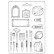 Muotti 15x21 cm - Stamperia Sunflower Art Soft Mould Brushes 