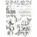 Siirtokuva 30x20 cm - Simple Stories Simple Vintage Essentials Rub-Ons Typeset