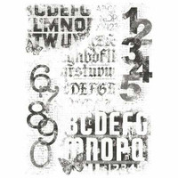 Siirtokuva 30x20 cm - Simple Stories Simple Vintage Essentials Rub-Ons Typeset