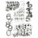 Siirtokuva 30x20 cm - Simple Stories Simple Vintage Essentials Rub-Ons Typeset