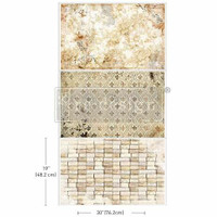 Kuitupaperi 49x76 cm x 3 kpl -Enchanted Romance Re-Design with Prima Tissue Paper Pack 
