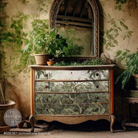 Kuitupaperi 59x84 cm - Somewhere Tropical Re-Design with Prima A1 Decoupage Fiber