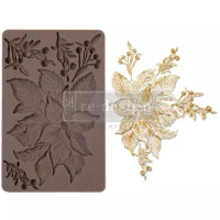 Koristemuotti 12x20 cm - Crimson Blooms Re-Design with Prima Decor Mould 