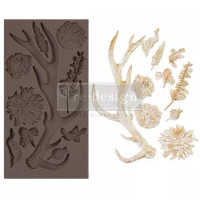 Koristemuotti 12x25 cm - Loggers' Lodge 1 Re-Design with Prima Decor Mould 
