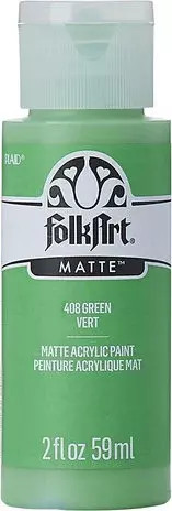 Matta akryylimaali vihreä - FolkArt Matte - Green 59 ml