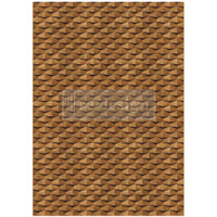 Decoupage-kuitupaperi 59x84 cm - Re-Design Decoupage Fiber Timber Luxe