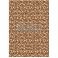 Decoupage-kuitupaperi 59x84 cm - Re-Design Decoupage Fiber Braided Bliss