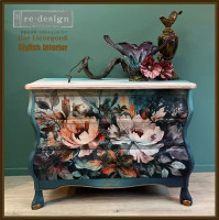 Decoupage-kuitupaperi 59x84 cm - Re-Design Decoupage Fiber Floral Dream