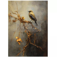Decoupage-kuitupaperi 59x84 cm - Re-Design Decoupage Fiber Rustic refuge