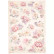 Riisipaperi A4 - Floral Background Stamperia Rice Paper