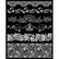 Sabluuna 20x25 cm - Borders Stamperia Thick Stencil
