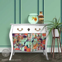 Decoupage-riisipaperi 49x76 cm - Cece Siamese Splendor Re-Design Tissue Paper
