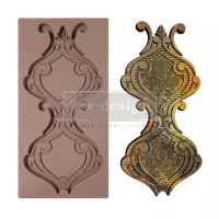 Koristemuotti 12x25 cm - Cece Darling Damask Re-Design with Prima Decor Mould 