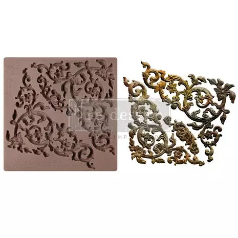 Koristemuotti 15x15 cm - Corner Charm Re-Design with Prima Decor Mould 