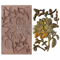 Koristemuotti 12x20 cm - Cerulean Blooms Re-Design with Prima Decor Mould 