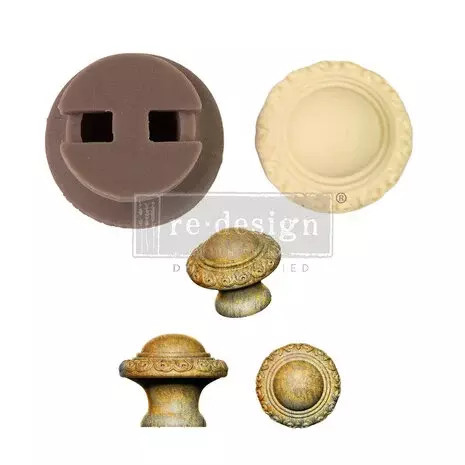Nuppimuotti 3,3x3,8 cm - Cece Luxe Ornate Re-Design with Prima Knob Mould 