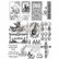 Leimasinsetti 21x27 cm - Prima Re-design Decor Stamp Easter