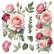 Siirtokuva 30x60 cm - Papers For You Decor Transfers Rosé 2 pcs