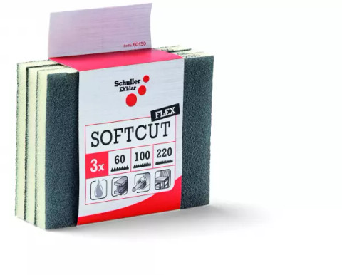 Hiontasieni 3 kpl - Softcut Flex 60-220